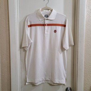 FootJoy FJ Mens Ivory Golf Polo Shirt M
